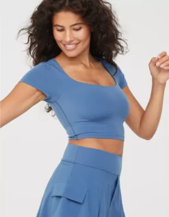 OFFLINE By Aerie Real Me Square Neck T-Shirt