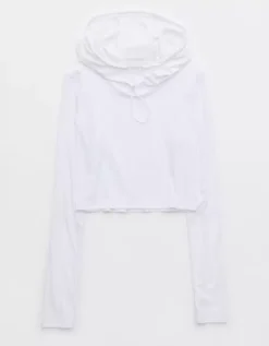 OFFLINE By Aerie Move-It Rib Mock Neck T-Shirt 5 OFFLINE By Aerie Move-It Rib Mock Neck T-Shirt -Aerie Fashion Shop 2162 1314 100 f