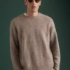 AE77 Premium Alpaca-Blend Sweater