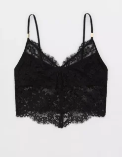 Aerie Show Off Lace Corset Bra Top -Aerie Fashion Shop 2692 3710 073 f