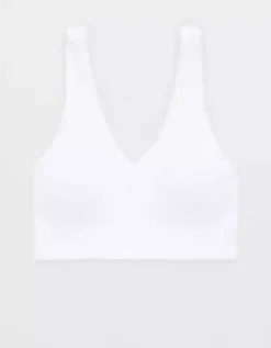 Aerie Superchill Seamless Padded Voop Bralette -Aerie Fashion Shop 2693 3669 100 f