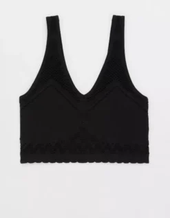 Aerie Superchill Seamless Bra Top -Aerie Fashion Shop 2694 3698 073 f