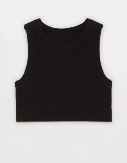 OFFLINE By Aerie Seamless High Neck Sports Bra 5 OFFLINE By Aerie Seamless High Neck Sports Bra -Aerie Fashion Shop 2696 1231 001 f