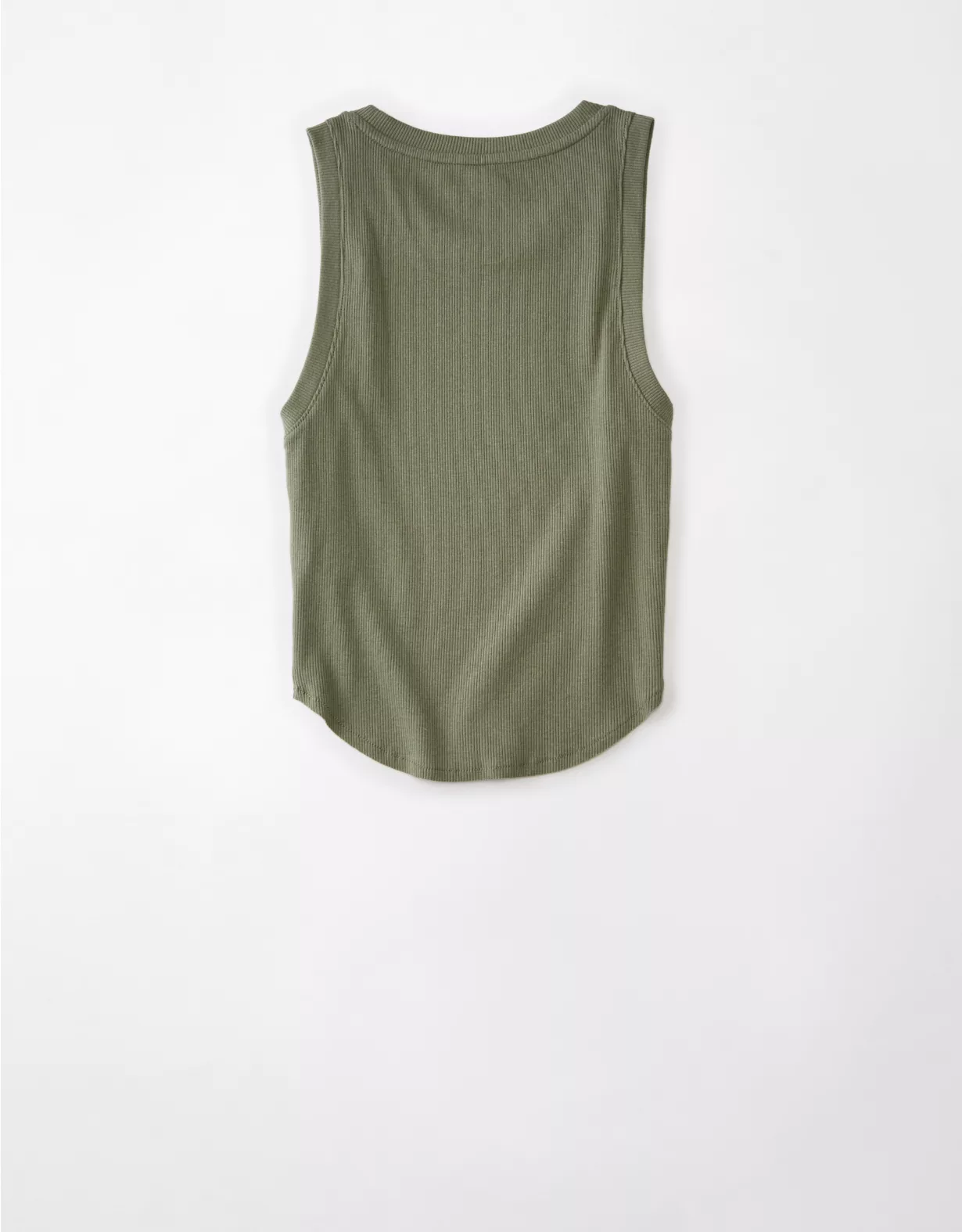 AE Cropped High Neck Daily Fave Tank Top 2 AE Cropped High Neck Daily Fave Tank Top - Image 2