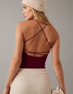 AE Strappy-Go-Lucky Cropped Tank -Aerie Fashion Shop 3171 5836 600 ob