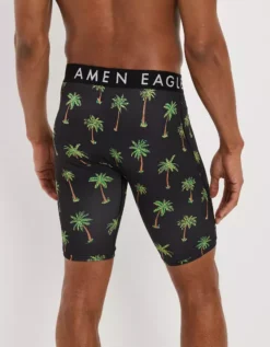AEO Palms 9" Flex Boxer Brief -Aerie Fashion Shop 3232 0047 001 ob
