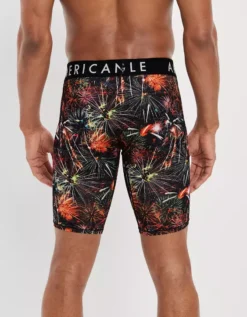 AEO Fireworks 9" Flex Boxer Brief -Aerie Fashion Shop 3232 3396 001 ob