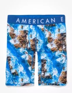 AEO Rocky Coast 9" Flex Boxer Brief -Aerie Fashion Shop 3232 3397 400 f