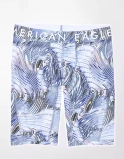 AEO Steel Chrome 9" Flex Boxer Brief -Aerie Fashion Shop 3232 3623 100 f