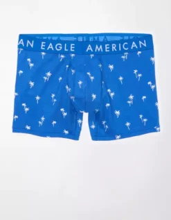AEO Palm Trees 4.5" Classic Boxer Brief -Aerie Fashion Shop 3234 3703 400 f