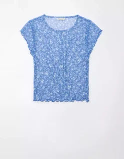 AE Cropped Mini Mesh Tee -Aerie Fashion Shop 3375 9164 400 f