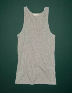 AE77 Premium Cotton Rib Tank -Aerie Fashion Shop 3428 8947 006 f