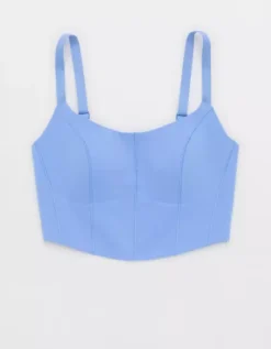 OFFLINE By Aerie Real Me Hold Up! Corset Sports Bra -Aerie Fashion Shop 3692 1437 584 f