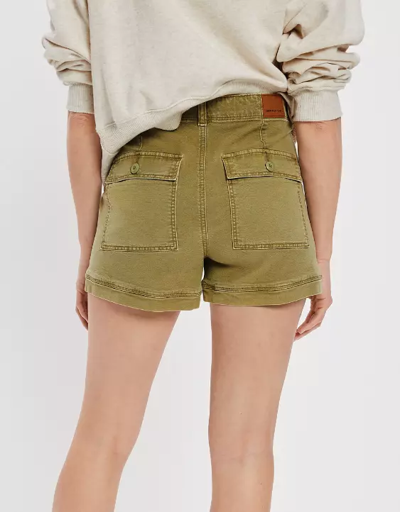 AE Highest Waist '90s Boyfriend Cargo Short 3 AE Highest Waist '90s Boyfriend Cargo Short - Image 3