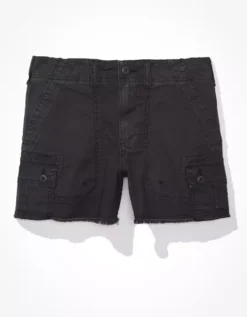 AE Snappy Stretch '90s Boyfriend Cargo Short -Aerie Fashion Shop 4331 7545 001 f