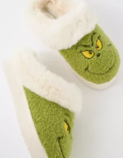 AE Grinch Slipper -Aerie Fashion Shop 4412 6299 300 d1