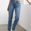 AE X The Ziegler Sisters Stretch Curvy High-Waisted Relaxed Straight Jean
