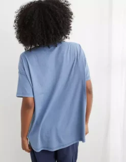 Aerie Voop Oversized Boyfriend T-Shirt 4 Aerie Voop Oversized Boyfriend T-Shirt -Aerie Fashion Shop 5494 3269 417 ob