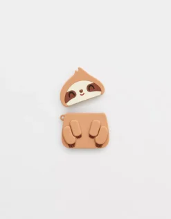 Aerie Atny Silicone Sloth AirPod Case