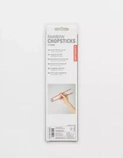 Aerie Kikkerland Rainbow Reusable Chopsticks - 6 Pairs -Aerie Fashion Shop 5498 7971 900 d1