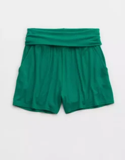 Aerie Real Soft® Ribbed Foldover Boxer -Aerie Fashion Shop 6495 1363 860 f