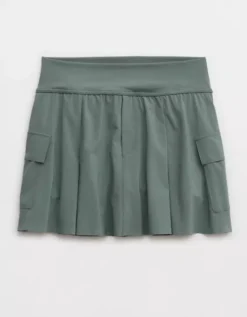 OFFLINE By Aerie Real Me Cargo Pleated Skort -Aerie Fashion Shop 6498 1274 357 f