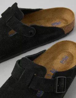 Birkenstock Men's Boston Soft Footbed Clog -Aerie Fashion Shop 7213 1802 001 d1