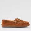 Minnetonka Men's Pile Lined Hardsole Slipper