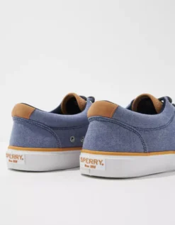 Sperry Men's Striper II CVO SeaCycled Twill Sneaker 5 Sperry Men's Striper II CVO SeaCycled Twill Sneaker -Aerie Fashion Shop 7213 7396 410 d1