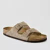 Birkenstock Men's Arizona Soft Footbed Suede Sandal