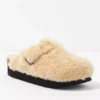 Birkenstock Women's Boston Big Buckle Shearling Clog