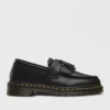 Dr. Martens Women's Adrian Yellow Stitch Tassel Loafers
