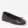 Steve Madden Women's Blossoms Black Leather Shoes