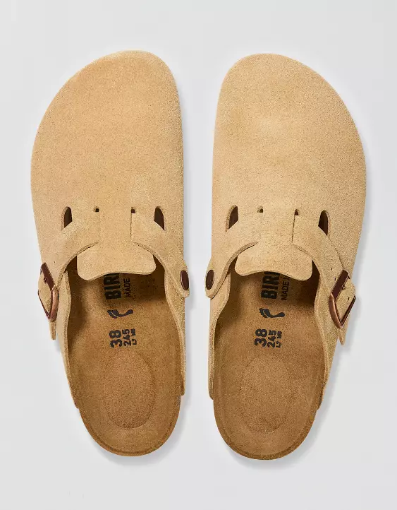 Birkenstock Boston Suede Clog 2 Birkenstock Boston Suede Clog - Image 2