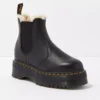 Dr. Martens Women's 2976 Faux Fur-Lined Platform Chelsea Boot