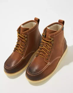 Eastland Women's Sherpa-Lined Lumber Up Boot -Aerie Fashion Shop 7411 6016 200 b