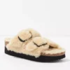 Birkenstock Women's Arizona Big Buckle Shearling Sandal
