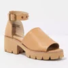 BC Footwear Women's United Vegan Platform Sandal