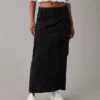 AE Low-Rise Corduroy Maxi Skirt